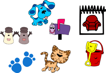 Blues Clues Clip Art And Set Clipart - Clipart Blues Clues Png