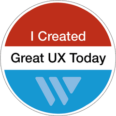 I Created Great Ux Today Sticker King Logo Burger - Credit Services Png