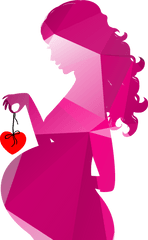 Silhouette Pregnancy Royalty - Free Clip Art Colorful Pregnant Woman Silhouette Png