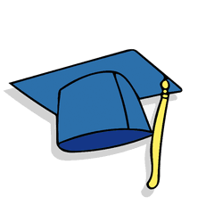 Download Graduation Hat Illustration Cap Icon - Graduation Cap Cute Clipart Png