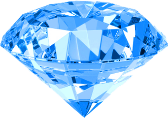 Gemstone Png Transparent Images - Blue Diamond Png File