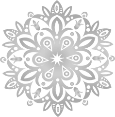 Free Png Snowflake - Circle