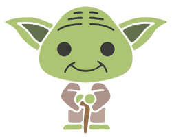 Plant Fathers Greeting Yoda Green Day Card - Free PNG