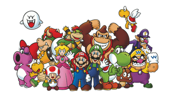 Nintendo Characters File - Free PNG