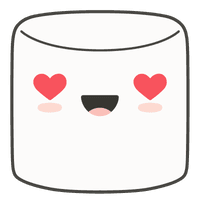 Cute Marshmallow PNG File HD