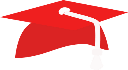 Graduation Cap Mortarboard - Free Vector Graphic On Pixabay Red Graduation Cap Transparent Background Png