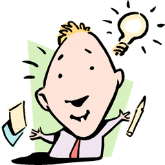 Gran Idea Gif Clipart Clip Art - Soluciones Al Problema Idea Clipart Gif Png