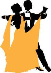 Ballroom Clipart - Ballroom Dancing Silhouette Png