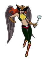 Hawkgirl Clipart - Free PNG