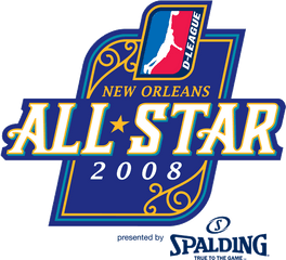 Nba D - 2008 All Star Game Nba Logo Png