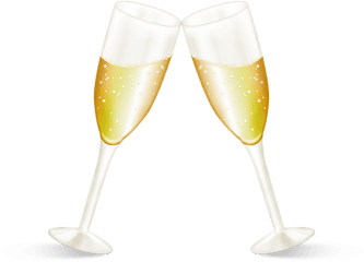 Download Free Png Champagne Glasses - Wine Glass