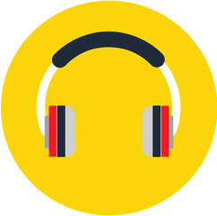 Tiny Audio Converter - Play Music Icon Yellow Png