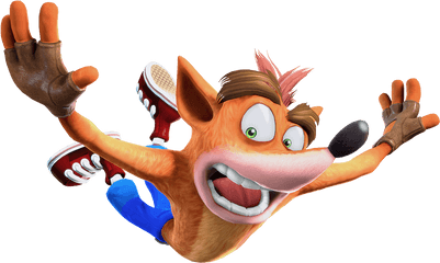 Leg4me - Crash Bandicoot Transparent Png