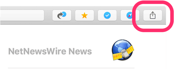 Netnewswire 5 For Mac Help Sharing To Other Apps - Screenshot Png