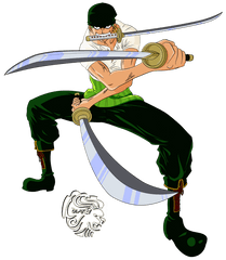One Piece Zoro Png Clipart - Zoro One Piece Png