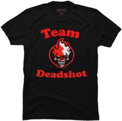 Team Deadshot Logo T Shirt By - Independent Bookstore Day Shirts Png