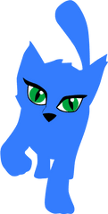 Blue Cat Clipart Png - Blue Cat Clipart