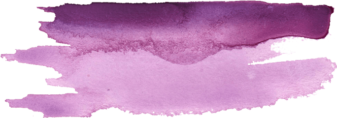 24 Purple Watercolor Brush Stroke - Watercolor Texture Transparent Background Png