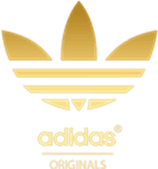 Gold Adidas Logo - Gold Adidas Logo Transparent Png