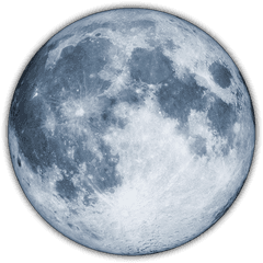 Deluxe Moon Pro - Daytime Full Moon Hd Png