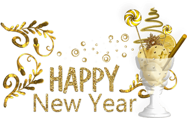 3 - Transparent Background New Years Eve Clipart Png