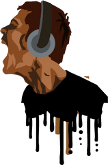 Rock Music Png - Headphone Music Logo Png