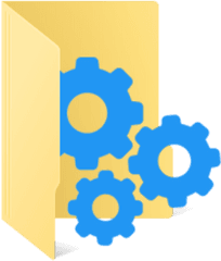 Folder Icon And Color With Folderico - Windows 10 Folder Icon Download Png