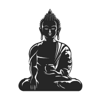 Vector Buddha Statue PNG Download Free