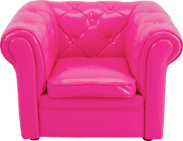 Pink Armchair Png Image