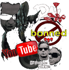 Youtube Depeche Mode And Infringement Of Crap Roy - Black Death Png