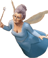 Fairy Godmother Shrek Heroes And Villians Wiki Fandom - Shrek Fairy Godmother Png