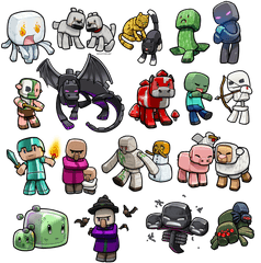 Minecraft Dessin Zombie U2026 Drawings Png