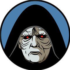 Darth Vader Clipart Emperor Palpatine - Easy Emperor Palpatine Drawing Faces Png