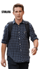 Shia Labeouf Png Image - Plaid