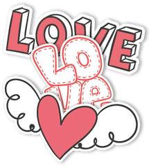 Love Text Png Image - Love