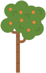 Fruit Tree Icon - Arvore Redonda Png