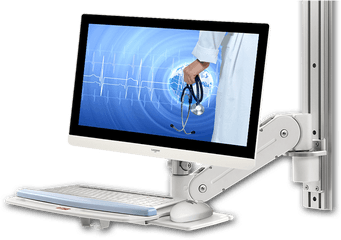 Tangent Wall Mountable Arm Systems For Improved Workflow - Office Equipment Png