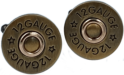 Cl - 016 12 Gauge Shotgun Shell Cufflinks U2013 Www Circle Png