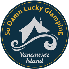 Seascape Safari Tent - So Damn Lucky Glamping Ucluelet Bc Tipiak Png