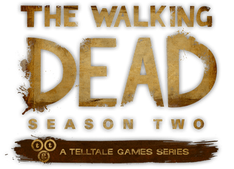 Season Two - Walking Dead Season 2 Telltale Logo Png