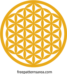 Sacred Geometry Flower Of Life Free - Flower Of Life Png