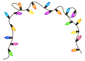 Christmas Decoration Lights Hd - Free PNG