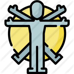 Vitruvian Man - Vitruvian Man Png