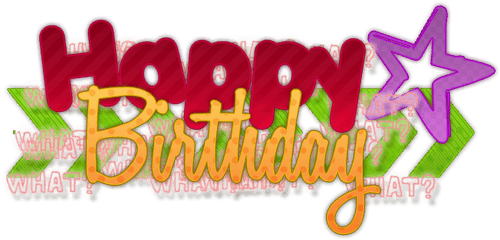 Happy Birthday Logo Design Png 4 - Transparent Background Free Birthday Icons