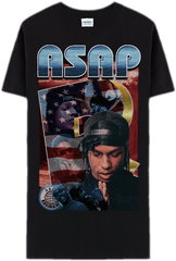 Asap Rocky Ss 3 Transparent Png Image - Active Shirt