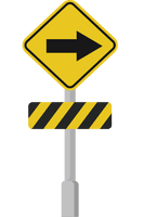 Right Traffic Road Sign Free Frame - Free PNG