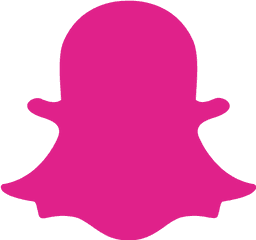 Snapchat Icon Png - Pink Snapchat Logo Transparent