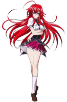 Gremory Angry Rias Free Clipart HQ - Free PNG