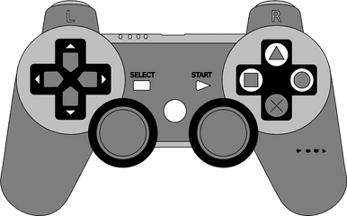 Joystick Playstation Console Entertainment - Joystick Controle Playstation Vetor Png