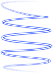 Blue Neon Spiral Tumblr Edit Png - Blue Neon Spiral Png